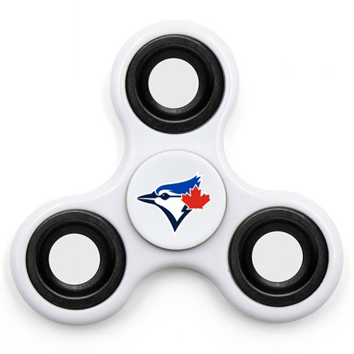 MLB Toronto Blue Jays 3 Way Fidget Spinner I37 - White